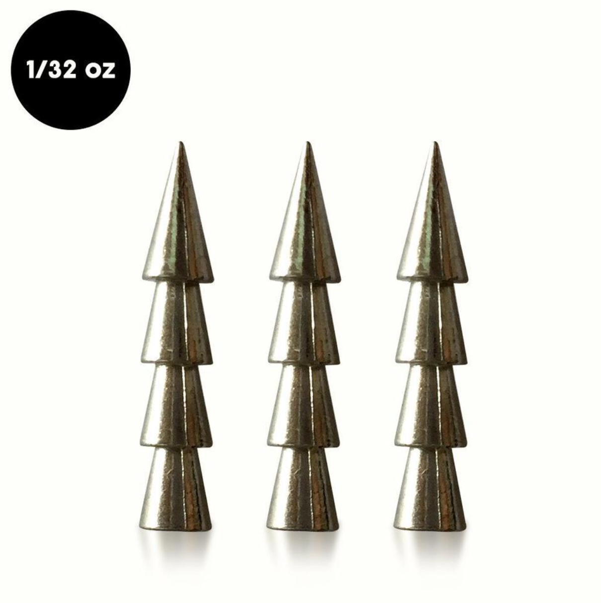 WOO! TUNGSTEN, 1/32 oz Neko Rig Tungsten Nagelgewicht (10er Pack)