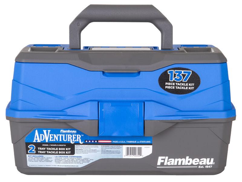 FLAMBEAU, Abenteurer 2-Fach 137-teilig Tackle Box Kit