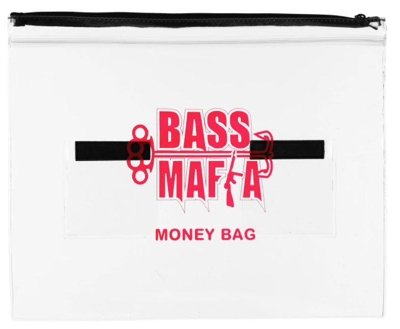 Bass-Mafia, Bass Mafia Geldtasche Plus 13" x 16"