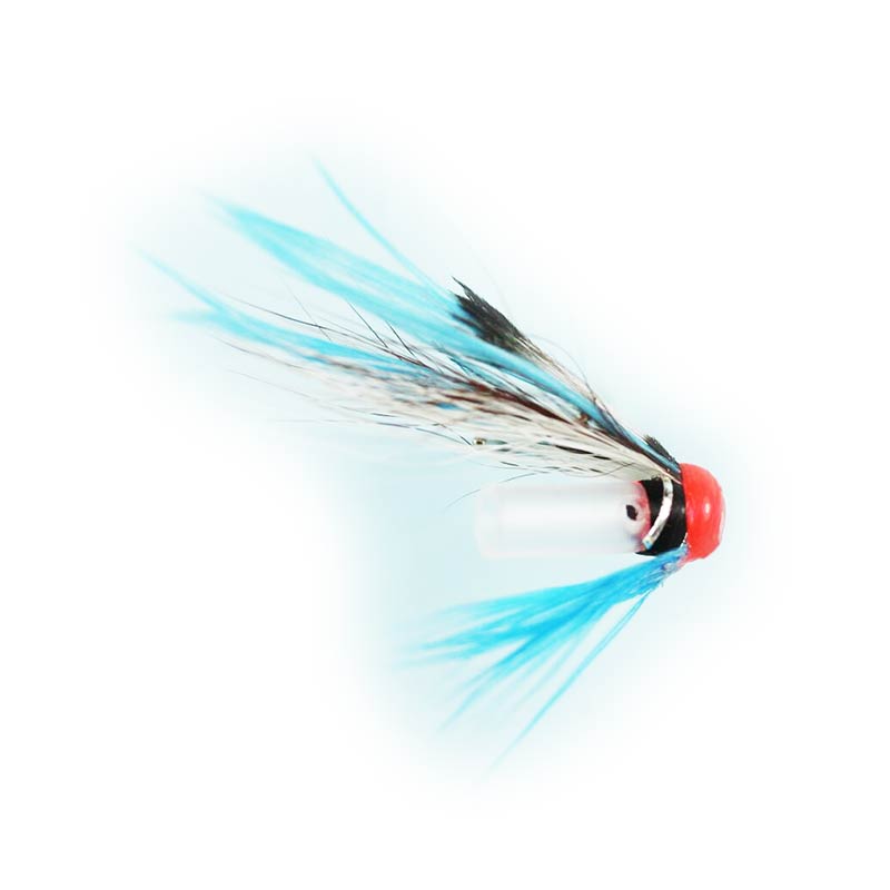 Caledonia Fliegen Unternehmen, Caledonia Blaue Geier Riffle Hitch Tube Fliege