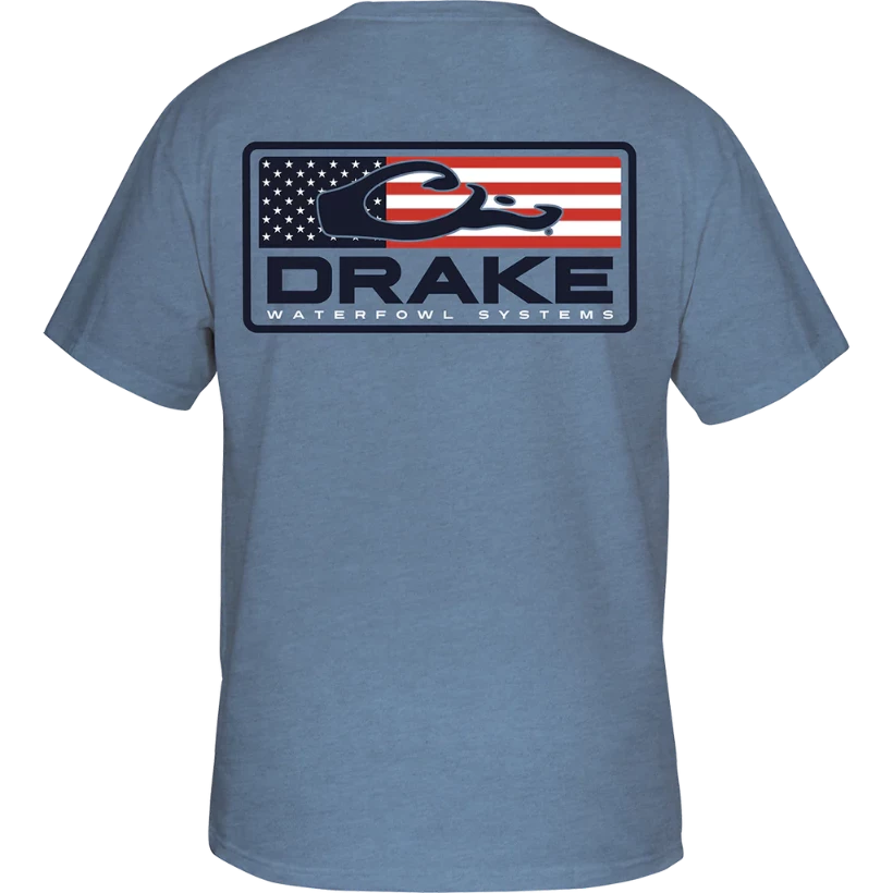 Erpel, Drake Patriotic Bar T-Shirt