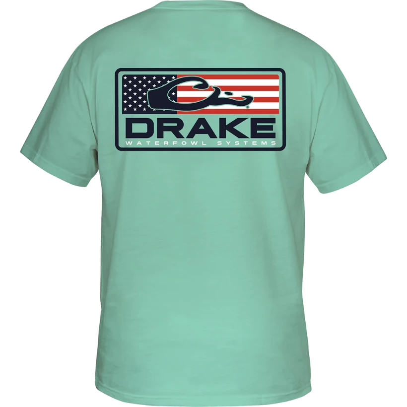 Erpel, Drake Patriotic Bar T-Shirt