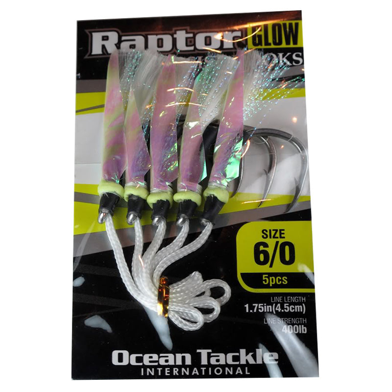 Ocean Tackle International, OTI Raptor Glow Assist Angelhaken