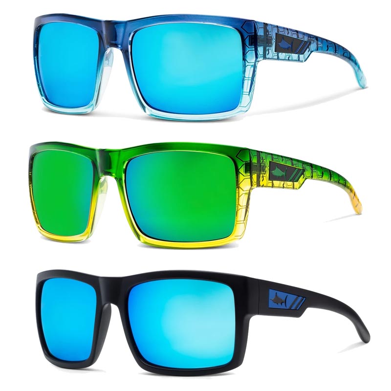 Pelagisch, Pelagic Shark Bite Polarisierte Sonnenbrille