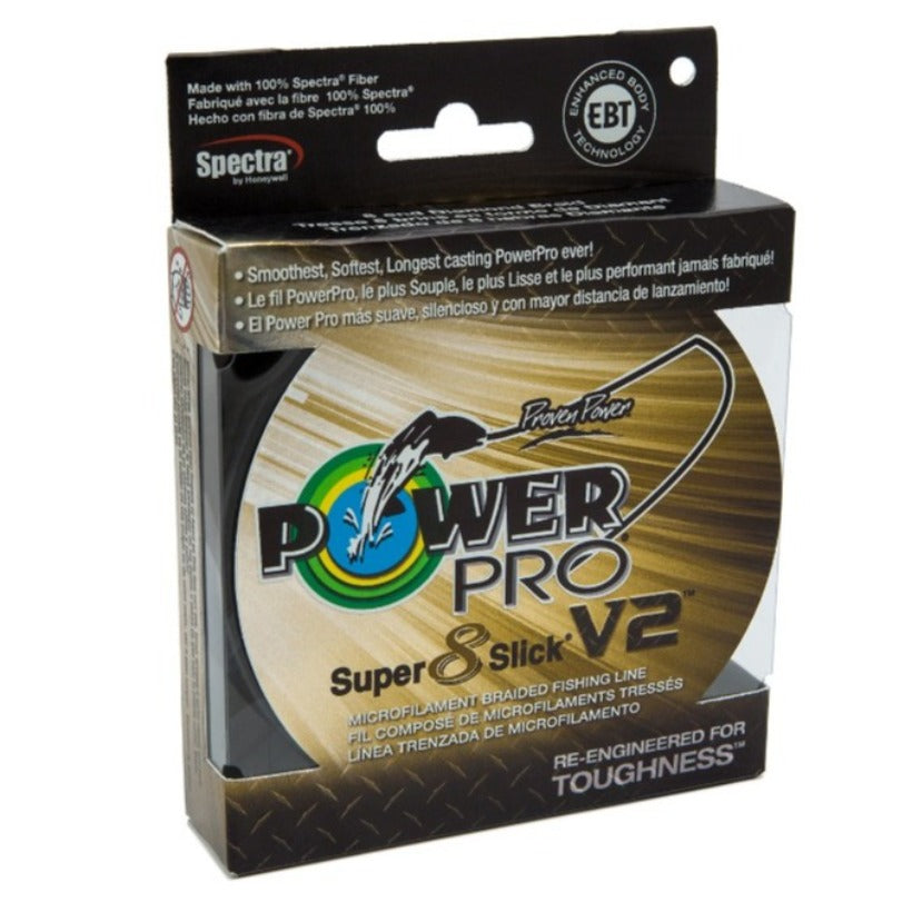 Power Pro, Power Pro Super8Slick V2 Geflechtleitung Onyx