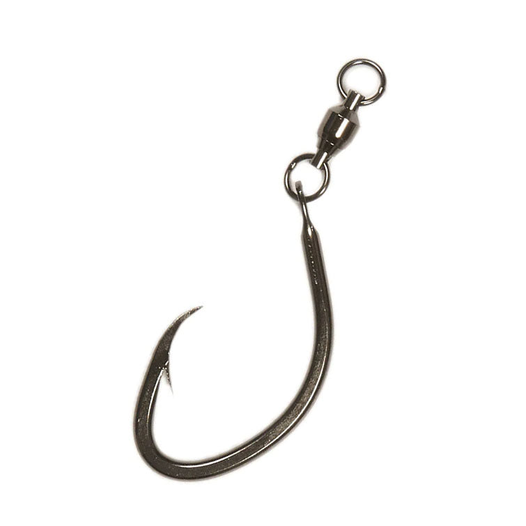 Schnelles Rigg, Quick Rig Charlie Brown Circle Hooks mit kugelgelagertem Wirbel