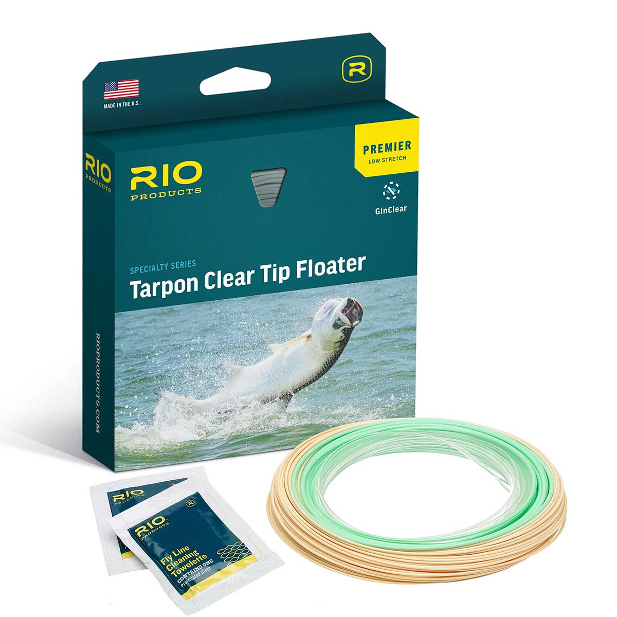 RIO, RIO Premier Tarpon Clear Tip Fliegenschnur