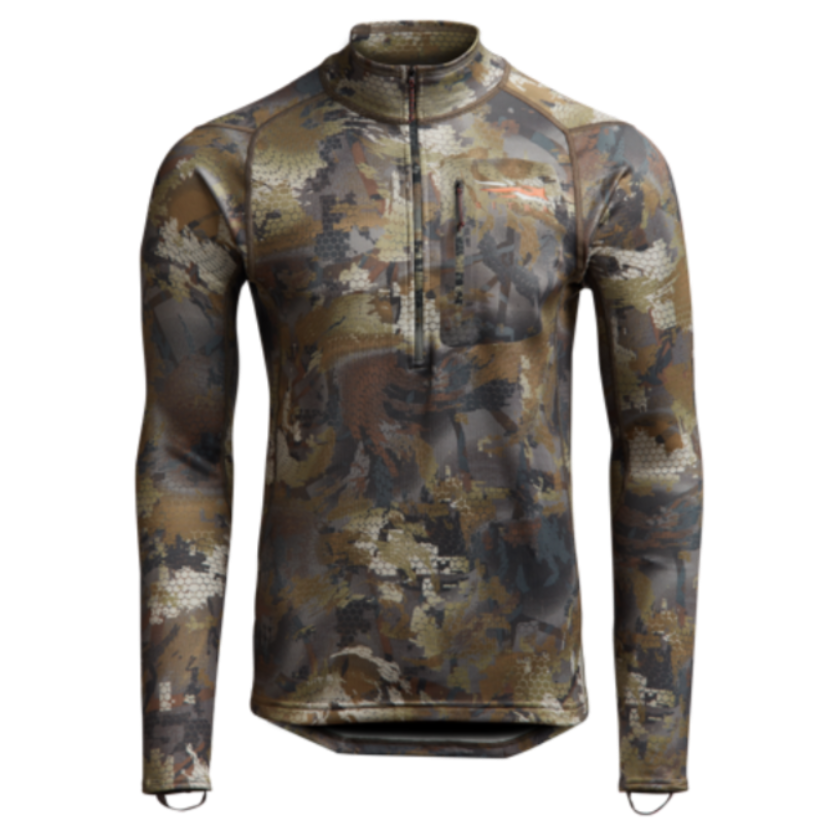 Sitka, Sitka Core Midweight Zip T LS Pullover