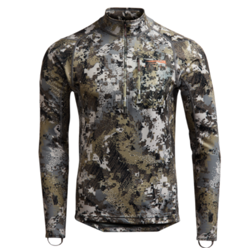 Sitka, Sitka Core Midweight Zip T LS Pullover