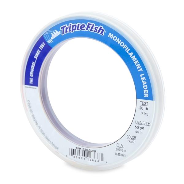 Dreifach-Fisch, Triple Fish Monofilament-Vorfachrollen